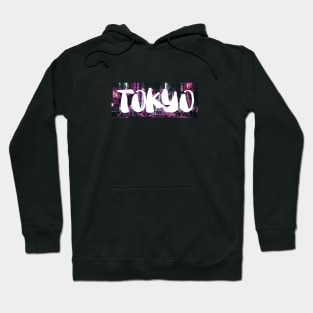 Tokyo City Night View Hoodie